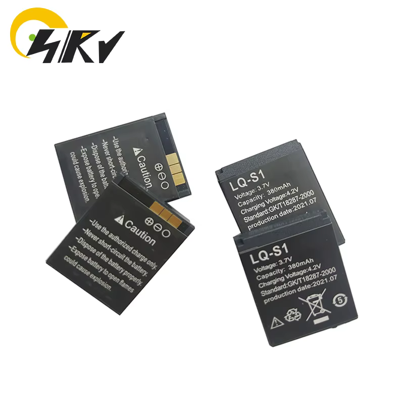 S1 3.7V 380mAh Rechargeable Eddie ion Batterie Pour Montre Intelligente AB-S1 DJ-09 DZ09 GJD HKS-S1 FYM-M9 SCX-M9 LQl's