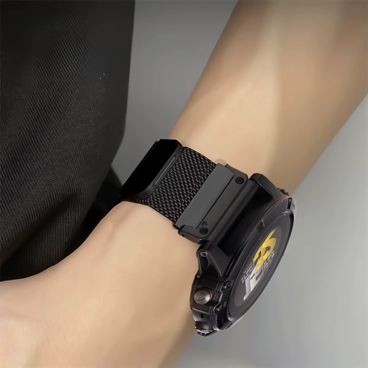 Bracelet milanais 22/26mm pour montre Garmin Fenix 8 51 /Epix Pro Gen2 51mm 47mm/6X 7X Pro/Fenix 5XPlus forerunner 570 965