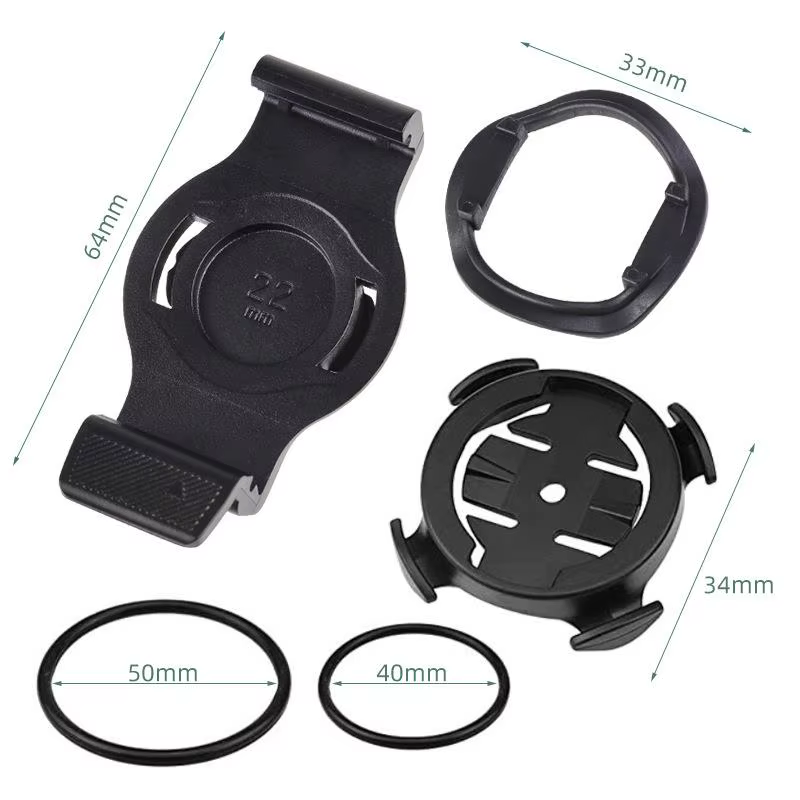 Garmin montre à ajustement rapide avec support de vélo quart de tour pour supports de compteur de vitesse