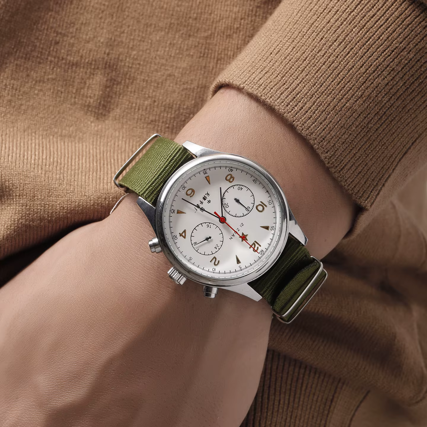 2026 nouvelles montres pour hommes 1963 pilote montre automatique 40mm étanche rétro quartz chronographe vintage robe