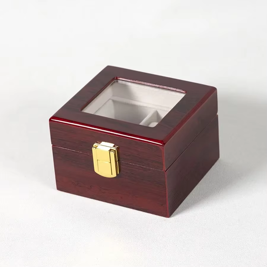 Boîte de montre en bois