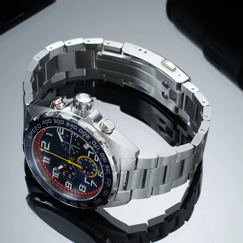 Bracelet de montre en métal massif de 21.5mm