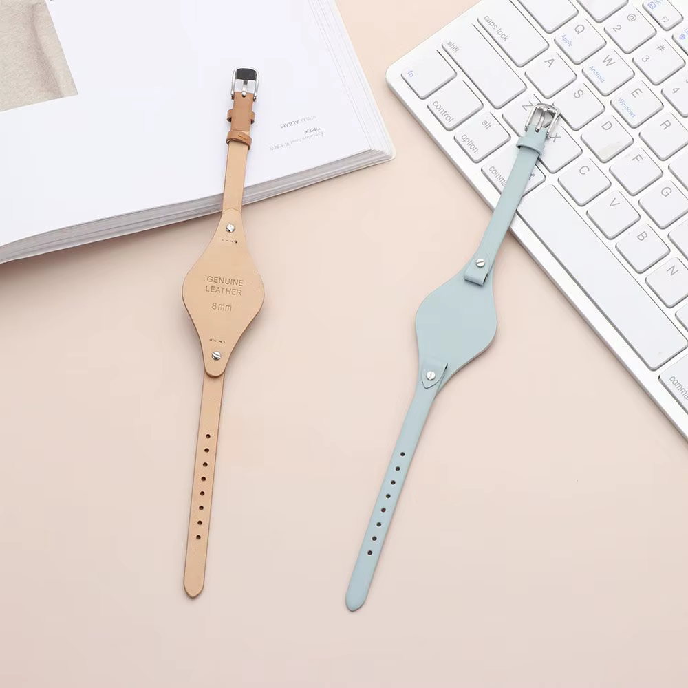 、 Bracelet en cuir véritable souple pour Fossil ES3077 2830 3262 3060 4176 4119 4026 4340 8mm