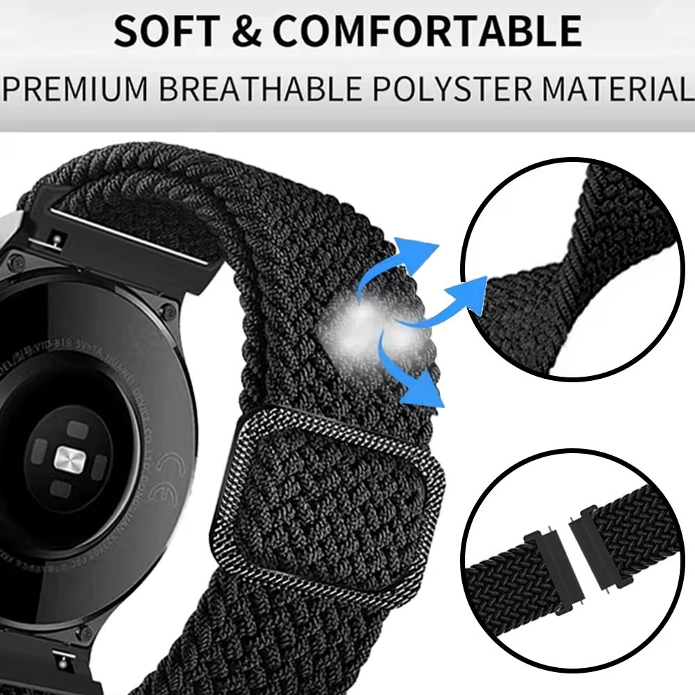 Bracelet de sport tressé en Nylon