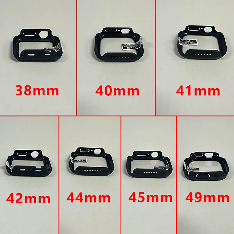 Verre trempé + couvercle pour boîtier de montre Apple Ultra accessoires SE 3 4 5 6 7 8 étui de protection d'écran Iwatch 49mm 45mm 41mm 44mm 40mm