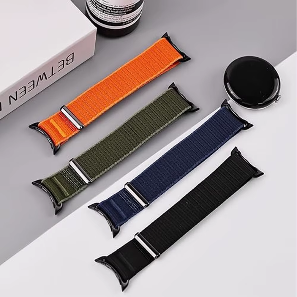 Bracelet en nylon pour Google Pixel Watch 4/3 45mm 41mm