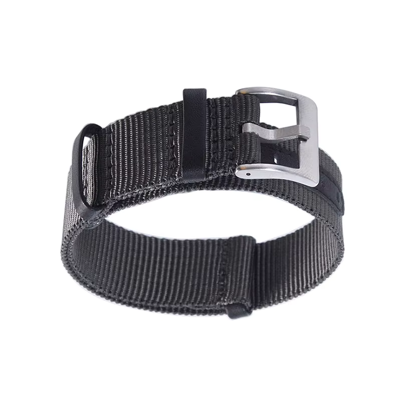 Vert noir gris 18mm20mm 22mm Nylon + bracelet en cuir véritable montre de terrain kaki H 69439931 441