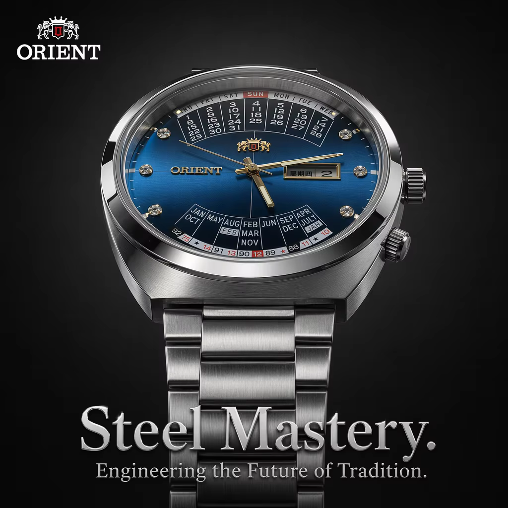 Montre automatique pour homme Orient Retro Perpetual Calendar