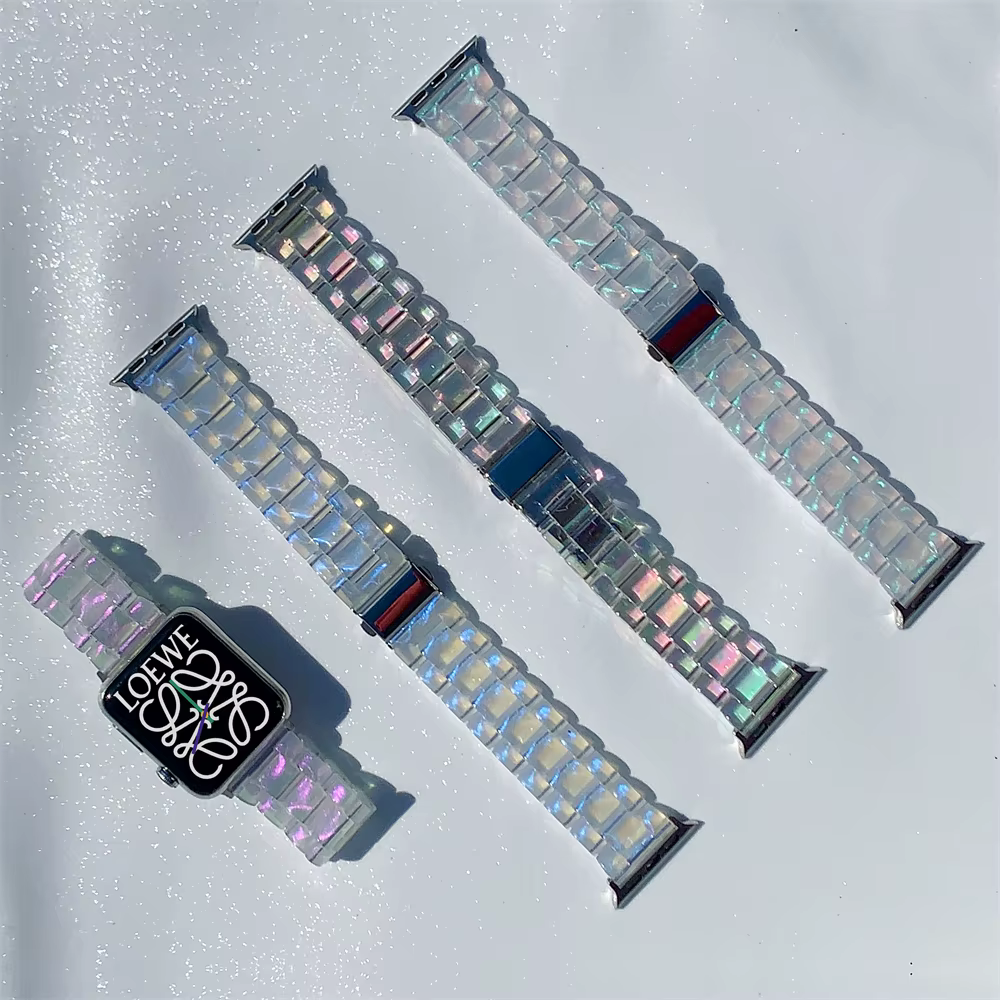 Bracelet transparent pour Apple Watch