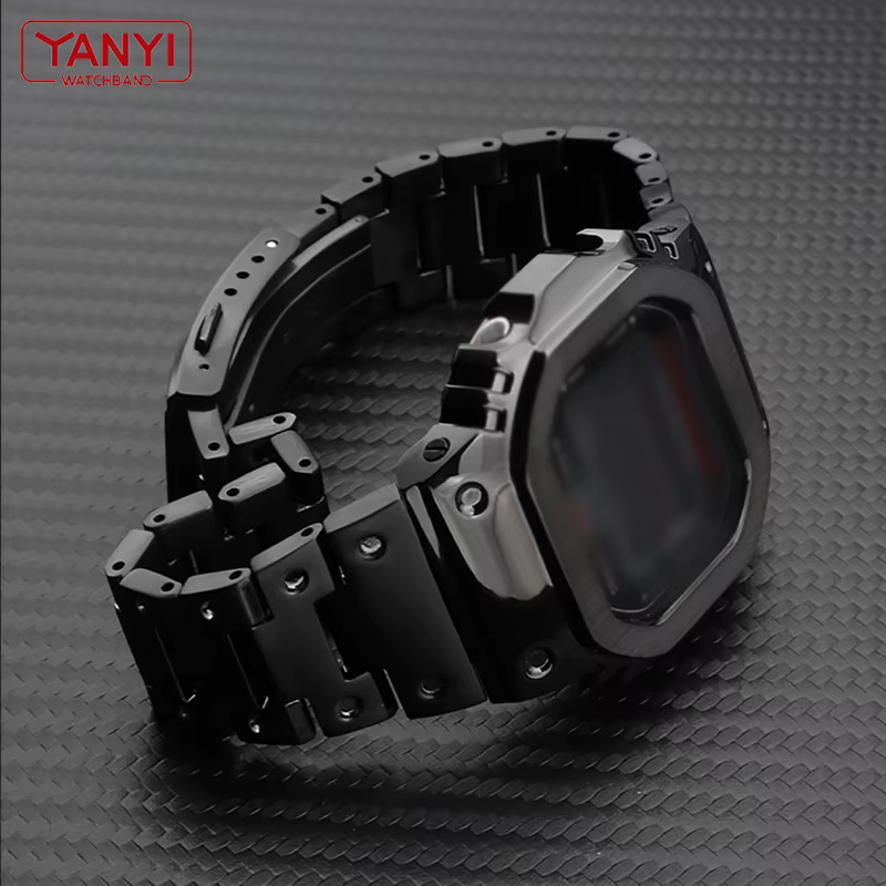 Bracelet de montre en acier inoxydable V4.0 pour Casio G-Shock DW-5600