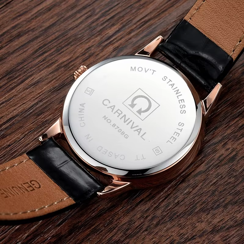 Montre-bracelet d'affaires à quartz pour homme