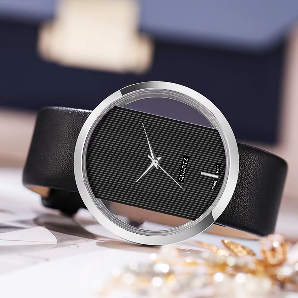 2025 femmes montres de luxe Transparent creux montre à Quartz