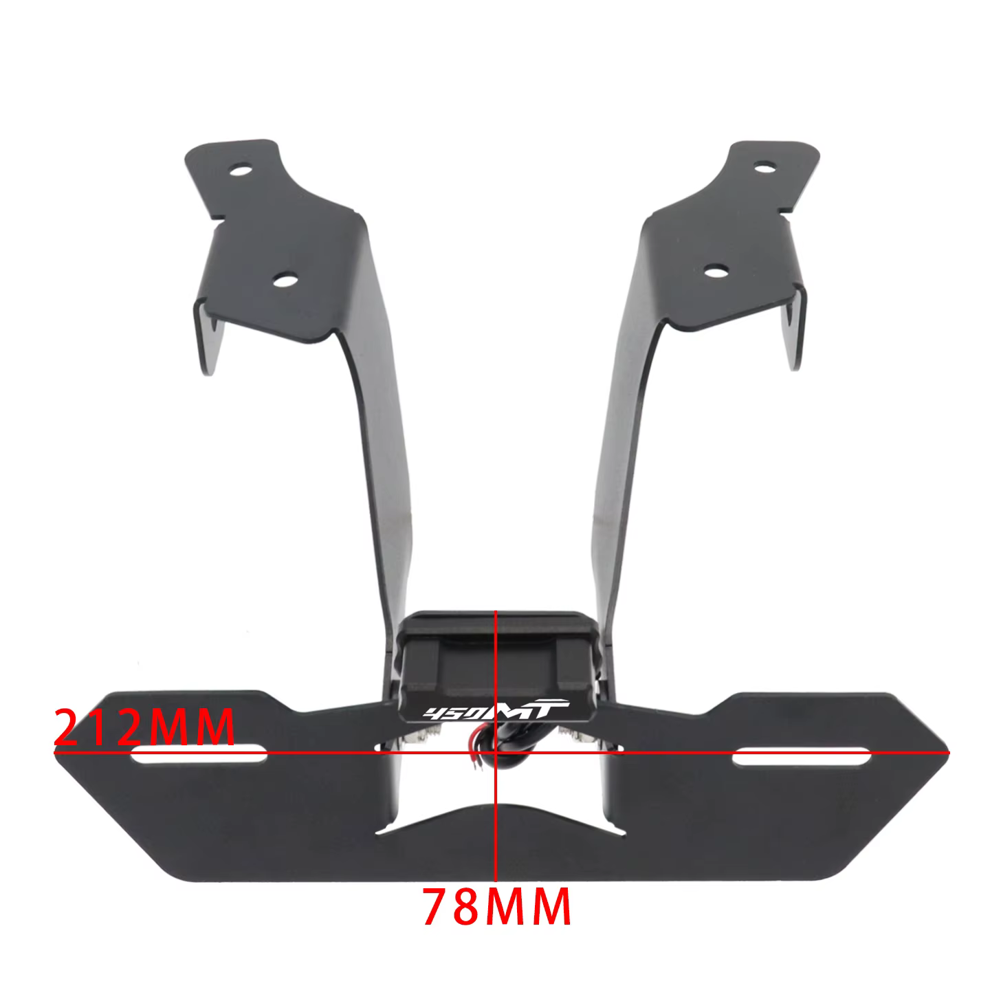 Support de plaque d'immatriculation et éliminateur de garde-boue avec éclairage LED pour CFMOTO 450MT MT450 800MTX 450 MT 800 MTX MTX800
