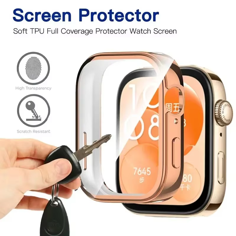 Coque de protection complète en TPU souple pour Huawei Watch Fit 5 Fit 5Pro