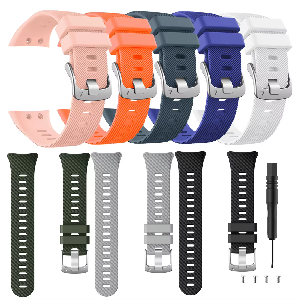 Bracelet de remplacement sport souple pour Garmin forerunner 45 45S