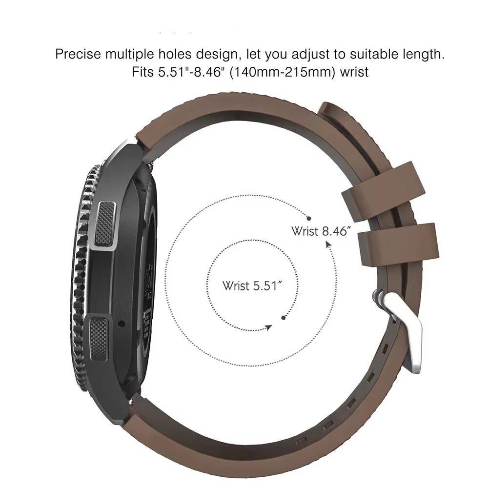 Bracelet de montre en Silicone
