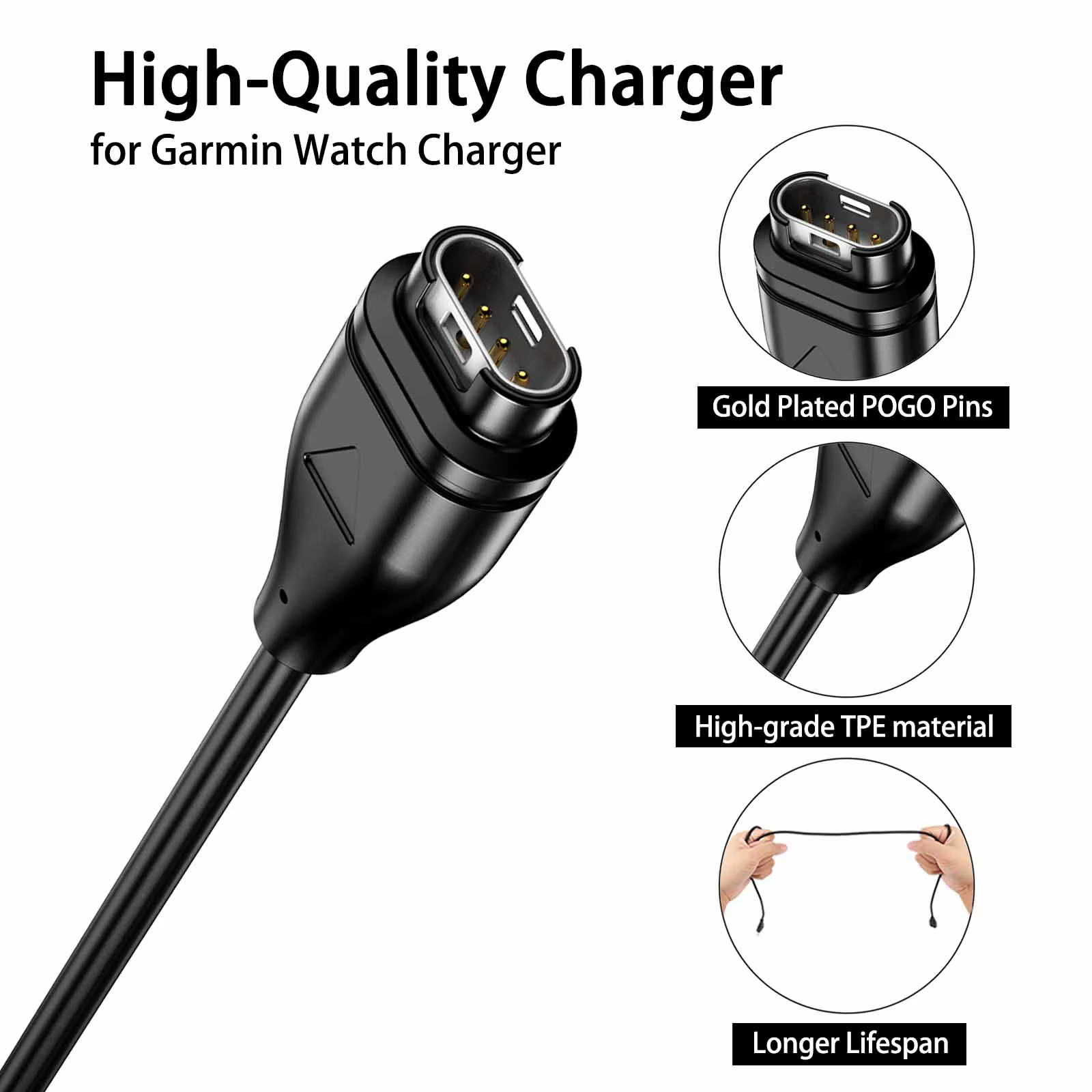Chargeur de montre USB 100cm