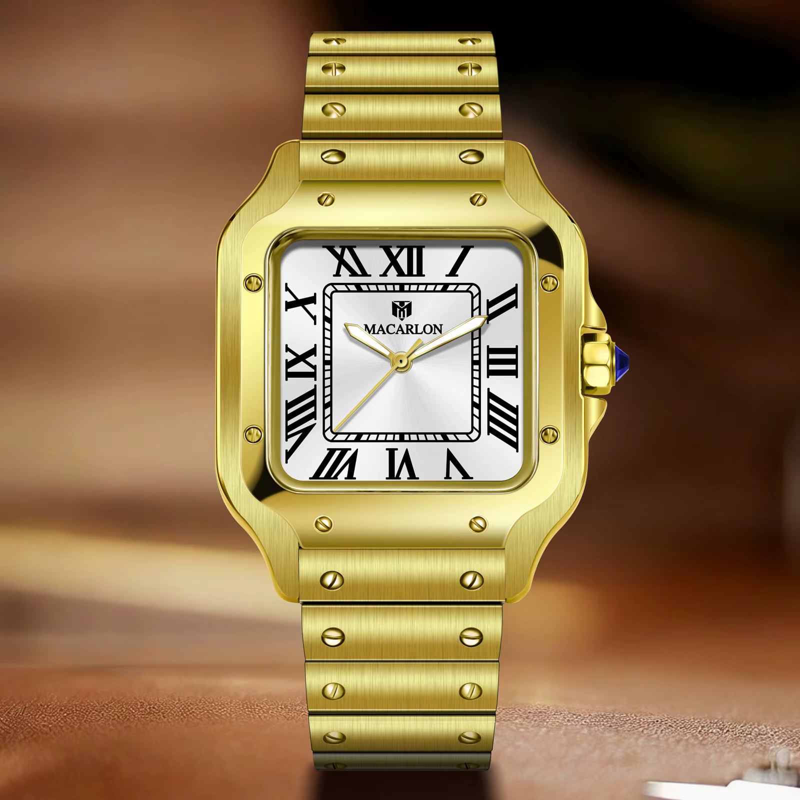 Montre mécanique MACARLON Design China NH35 pour homme