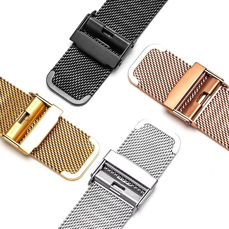 Bracelet de montre en métal et acier inoxydable