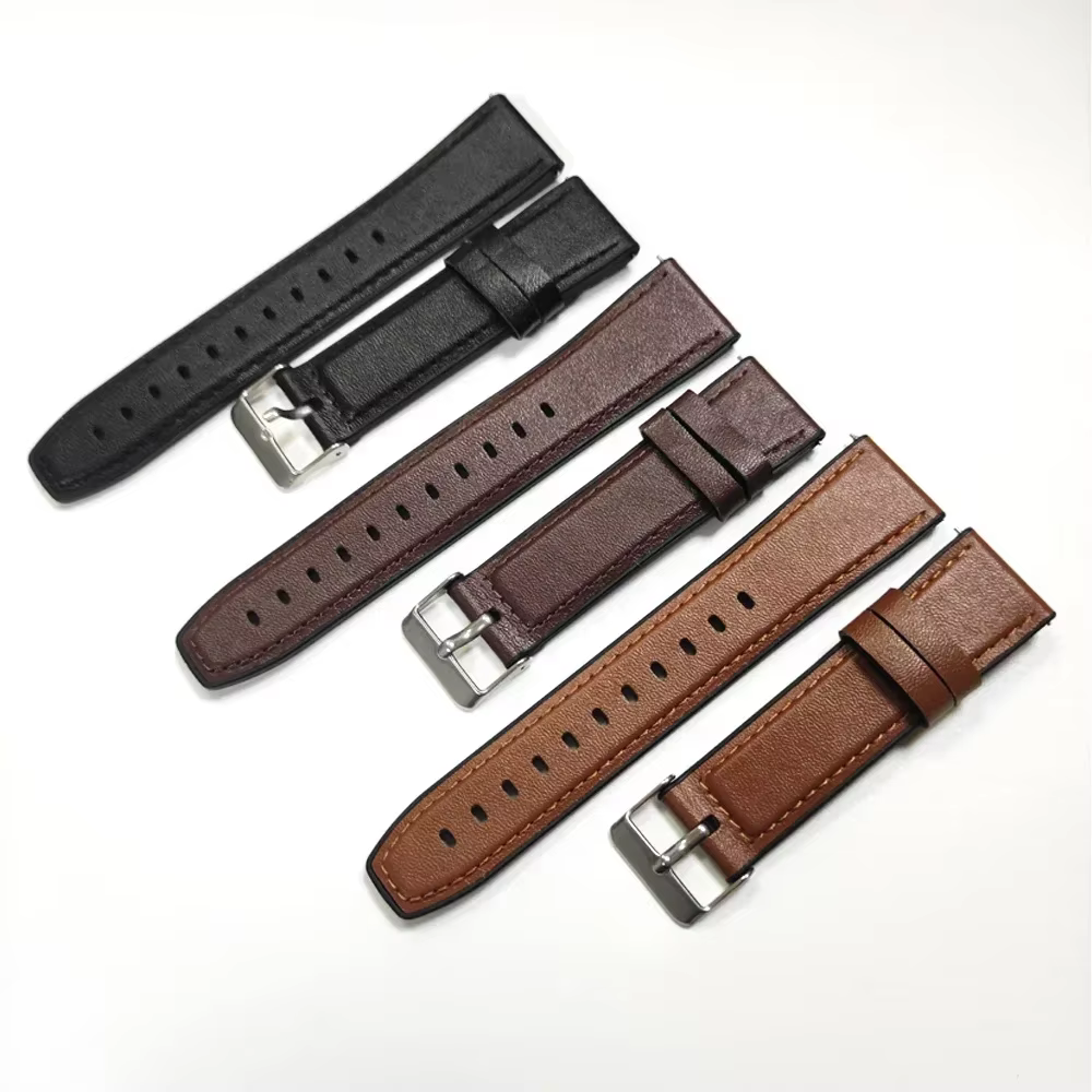 Pour POLAR Vantage V3 M2 M bande 22mm cuir + Bracelet en Silicone