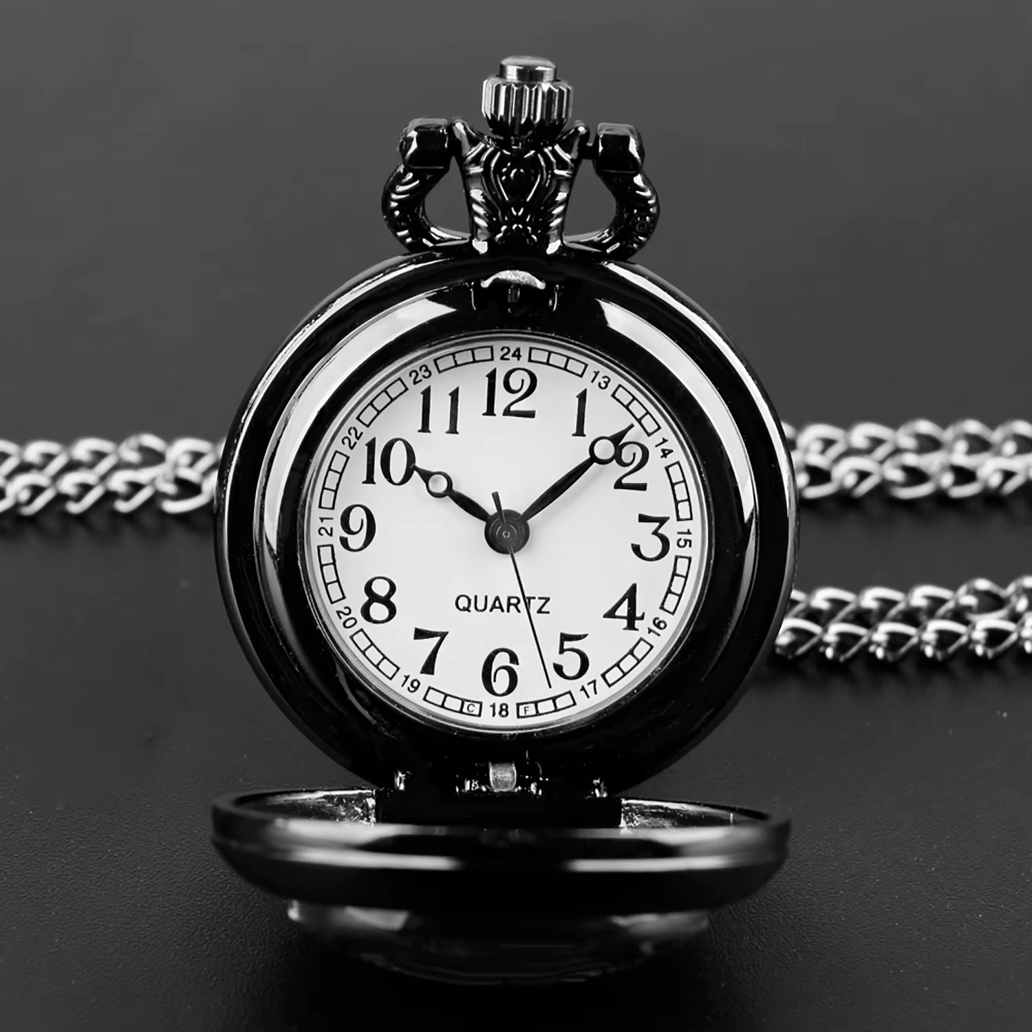 Montre de poche personnalisée vintage avec photo