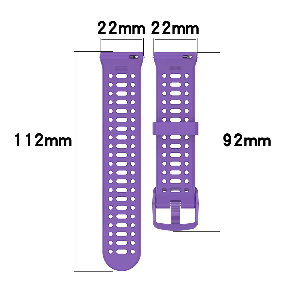 Bracelet de montre en silicone d'origine pour COROS Pace 3