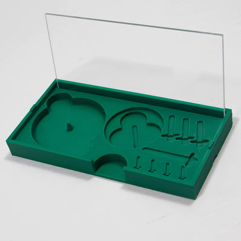 Boîte de rangement pour pièces de montre