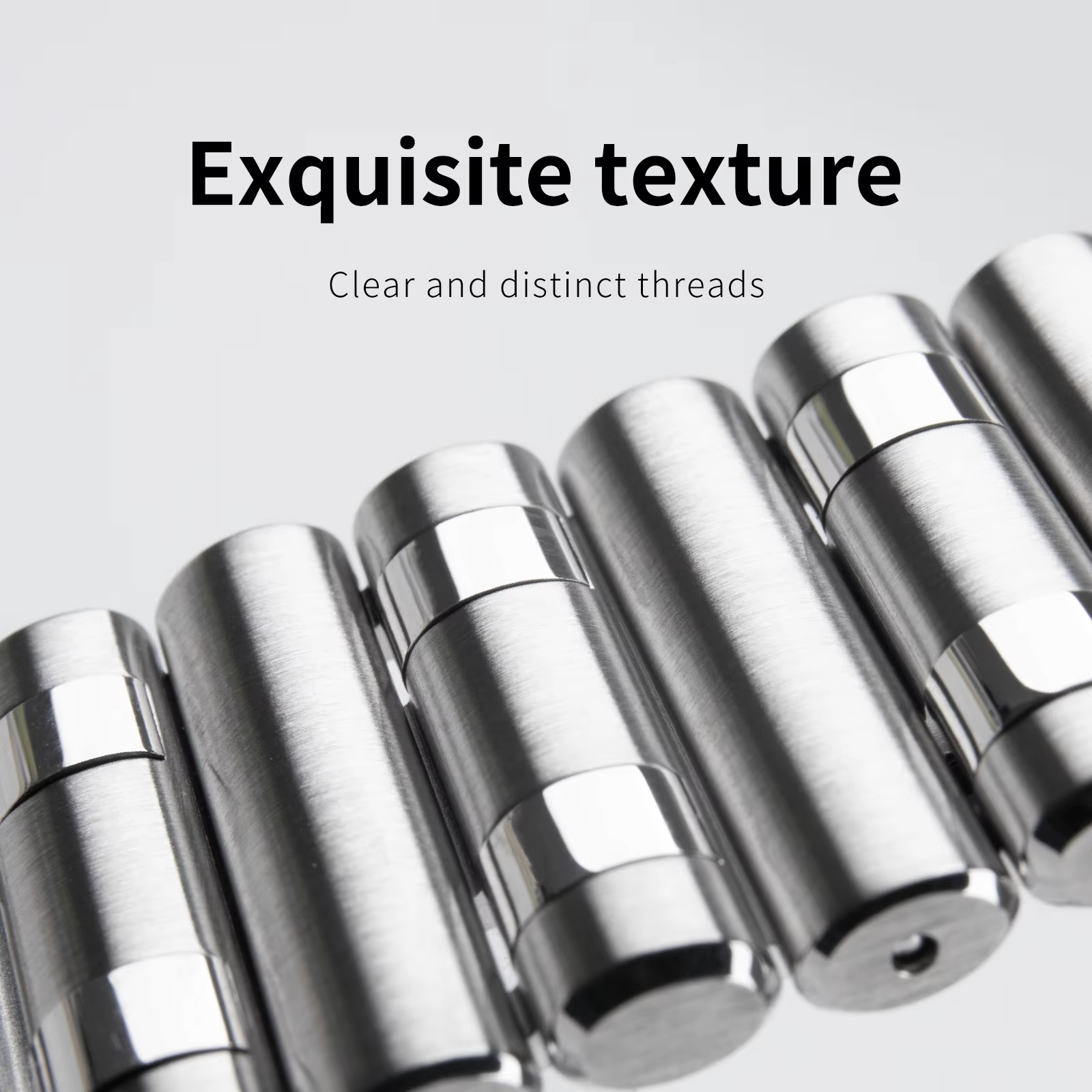 Bracelet de montre en acier inoxydable massif de qualité supérieure