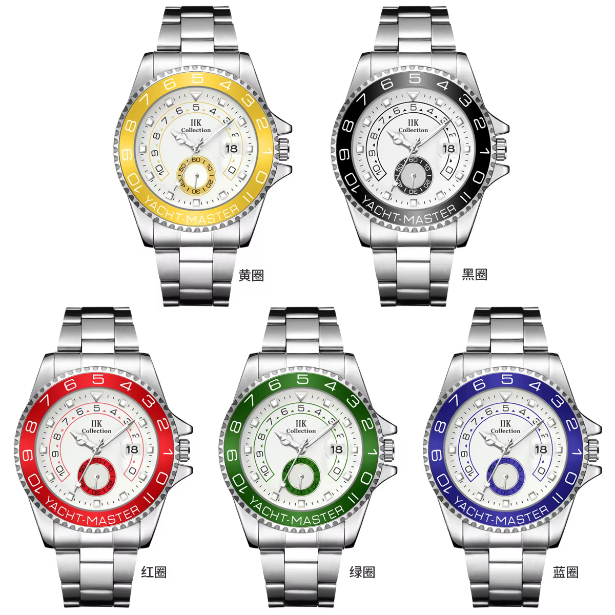Montres de sport d'affaires de marque de luxe pour hommes 2025 montre en acier à Quartz inhabituelle de mode masculine pour homme montre-bracelet cadeaux reloj hombre