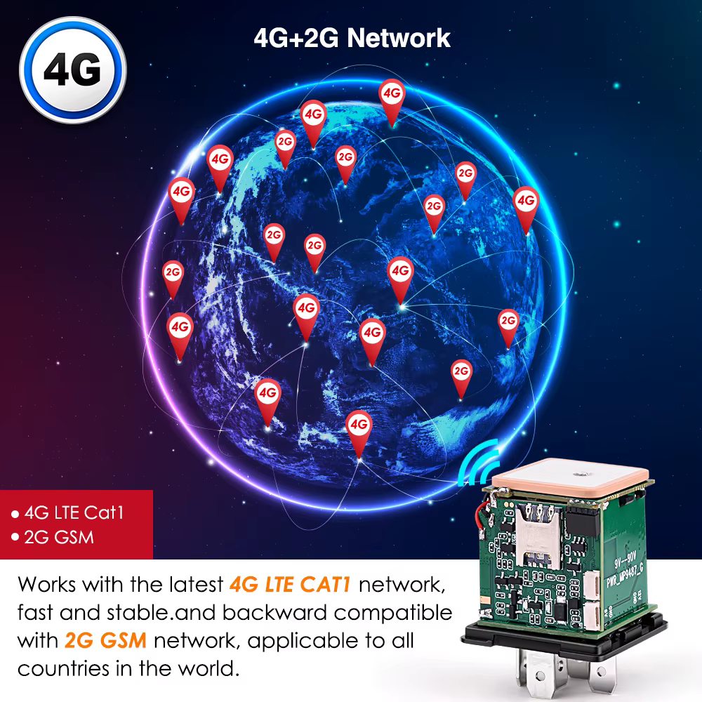 Traqueur GPS multimode 4G