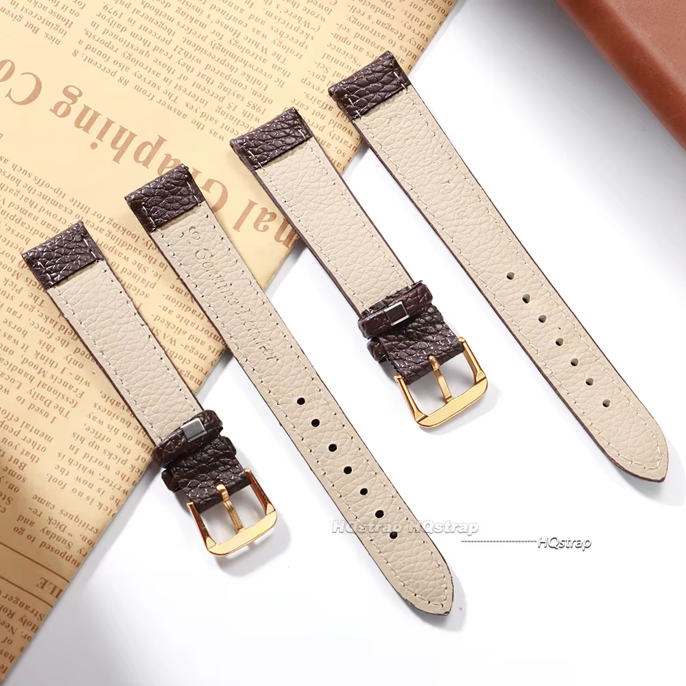 Bracelet de montre en cuir PU 12mm 14mm 16mm 18mm 20mm 22mm
