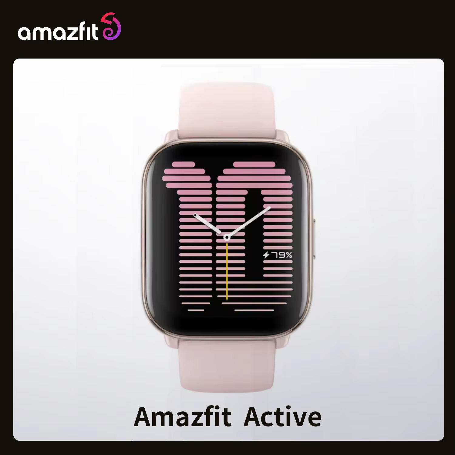Montre connectée Amazfit Active 42 mm - Design ultra-léger