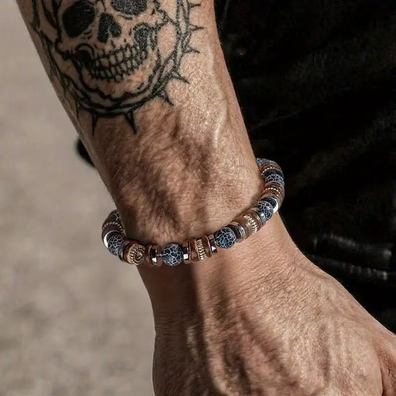 Bracelet de protection en pierres précieuses naturelles, bracelet en perles de cristal spirituel, bracelet favorisant l'auto-acceptation