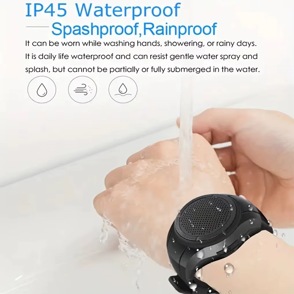 U6 montre bluetooth haut-parleur portable sport poignet audio