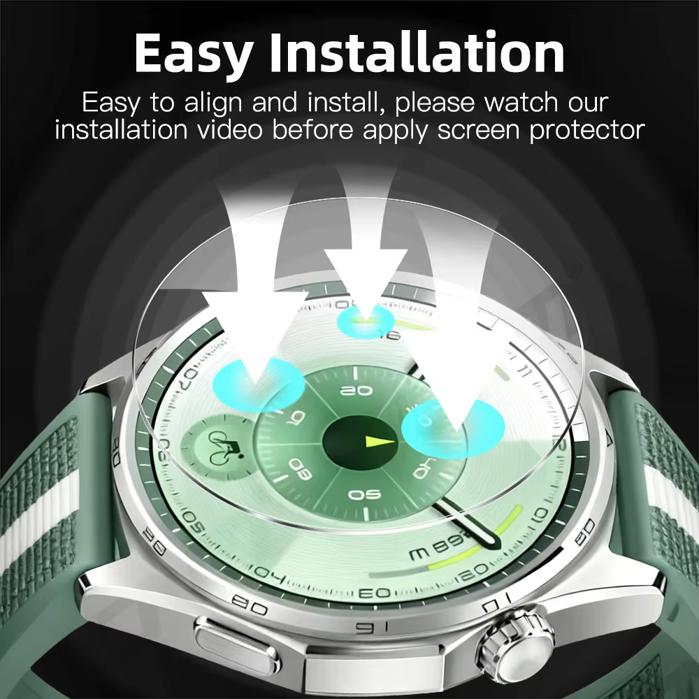 Verre trempé 9H pour Huawei Watch GT 6 Pro 46mm 41mm