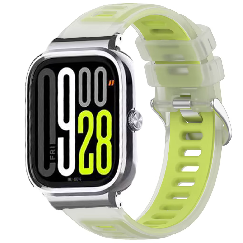 Bracelet en Silicone + cadre métallique pour montre intelligente Redmi 4/5, coque de protection avec étui pour accessoires Redmi Watch 4/5