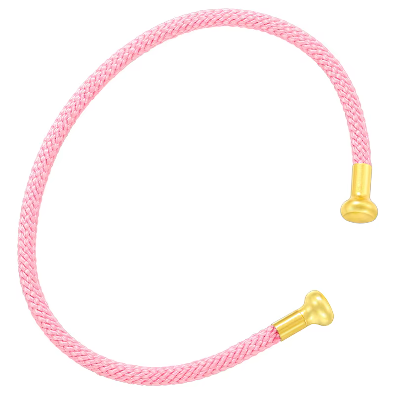 ZHUKOU fil de cuivre Bracelet à extrémité ouverte Vintage Hip Hop tissage