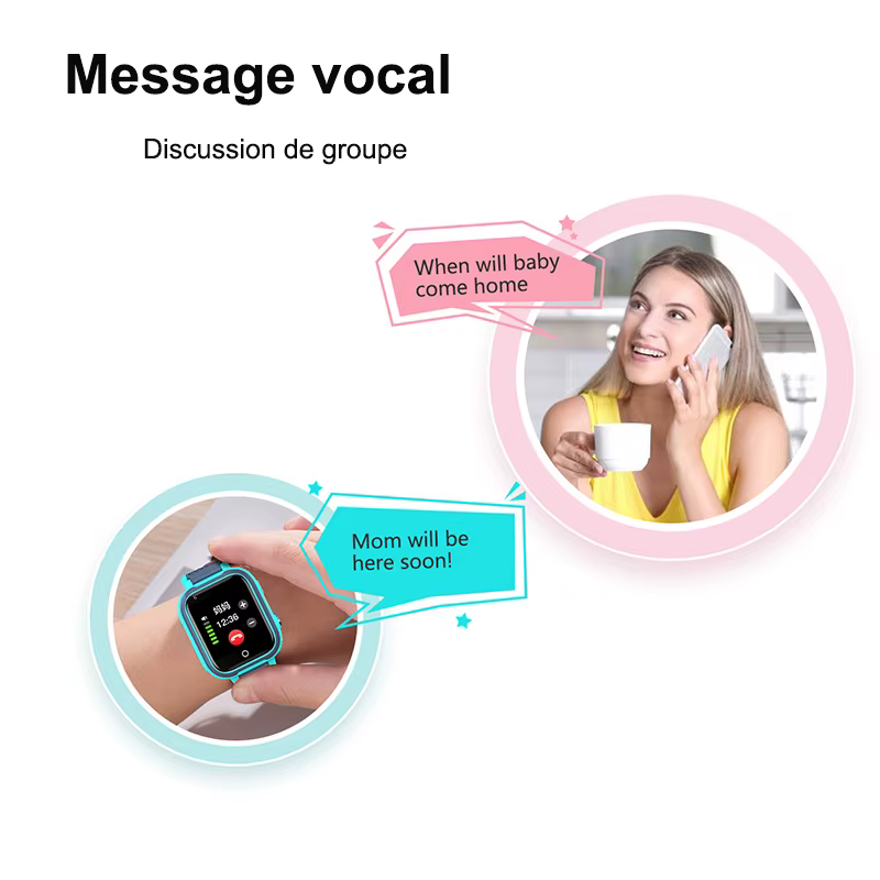 4G montre intelligente enfants GPS WIFI appel vidéo SOS IP67 étanche enfant Smartwatch caméra moniteur Tracker Location