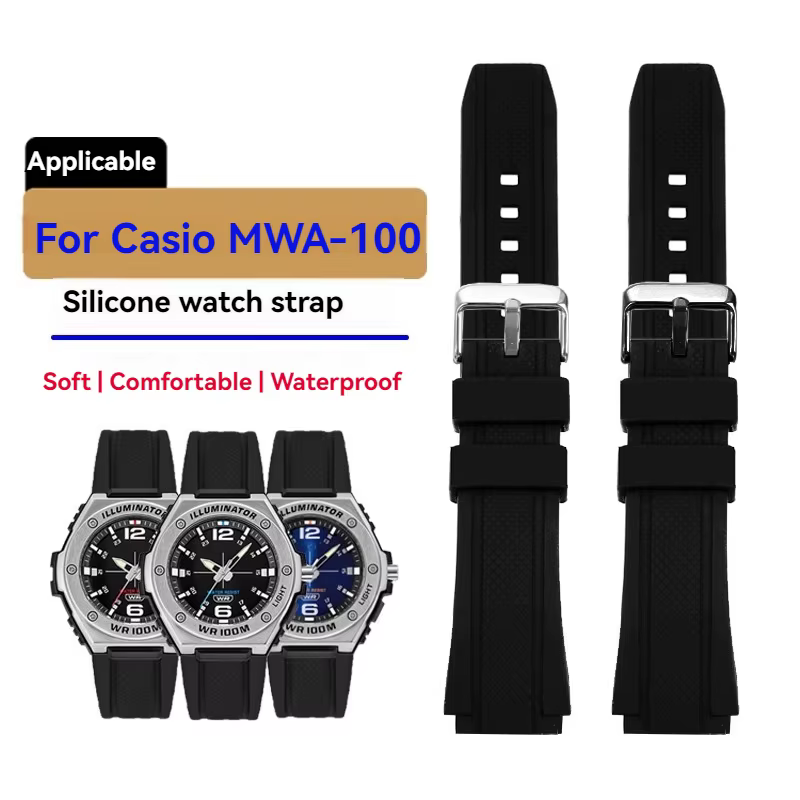 Bracelet en Silicone pour montre Casio