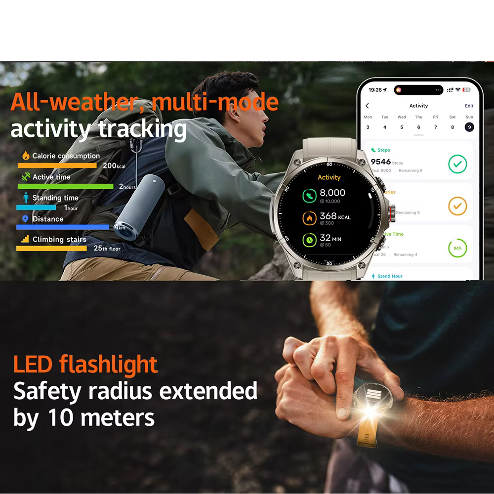 2025 nouvelle montre intelligente GPS pour Sports de plein air Smartwatch boussole altimètre barométrique 10ATM IP69K étanche AMOLED Bracelet pour hommes