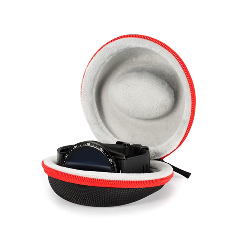 Voyage pour étui boîte de rangement portable pour montre unique | Résistant aux chocs et aux