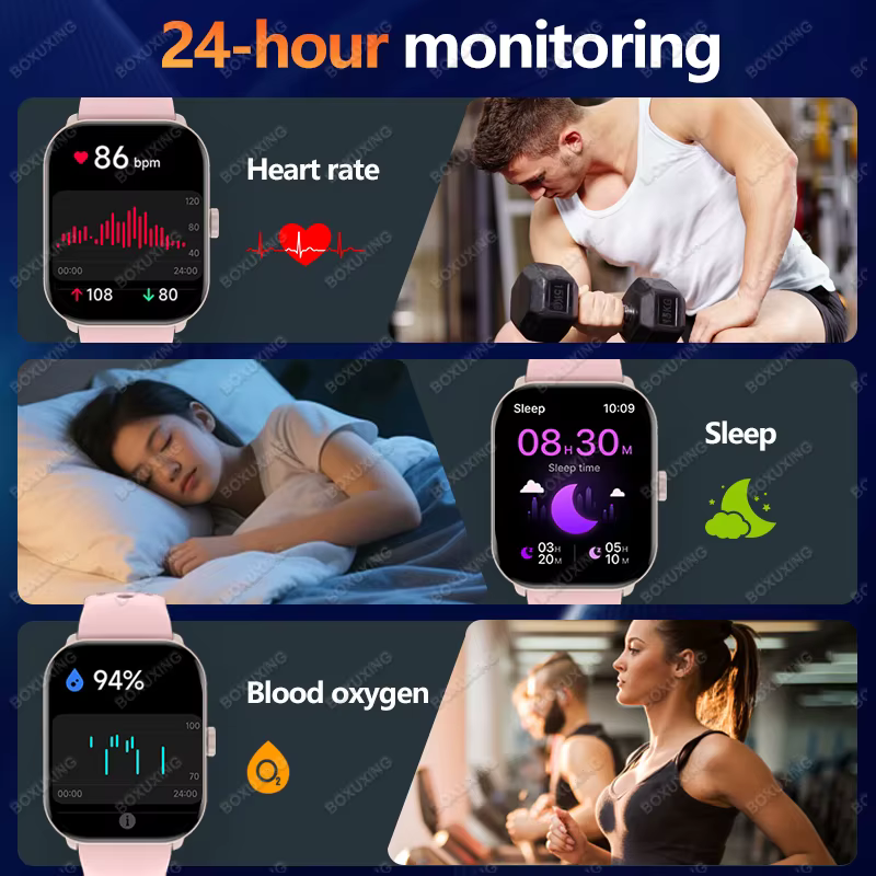 Nouvelle montre connectée GPS 2026 avec écran AMOLED Ultra HD de 2