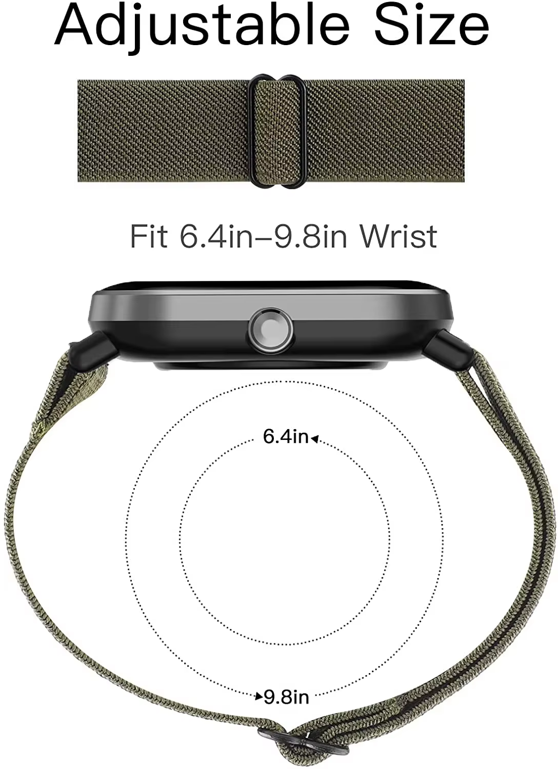 Breathable nylon straps For Redmi watch 5 Active/5 Lite smartwatch Adjustable Elastic Bracelet correa
