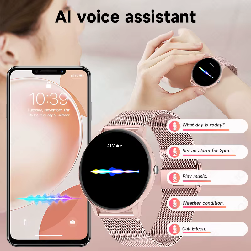 Montre connectée LIGE pour femmes
