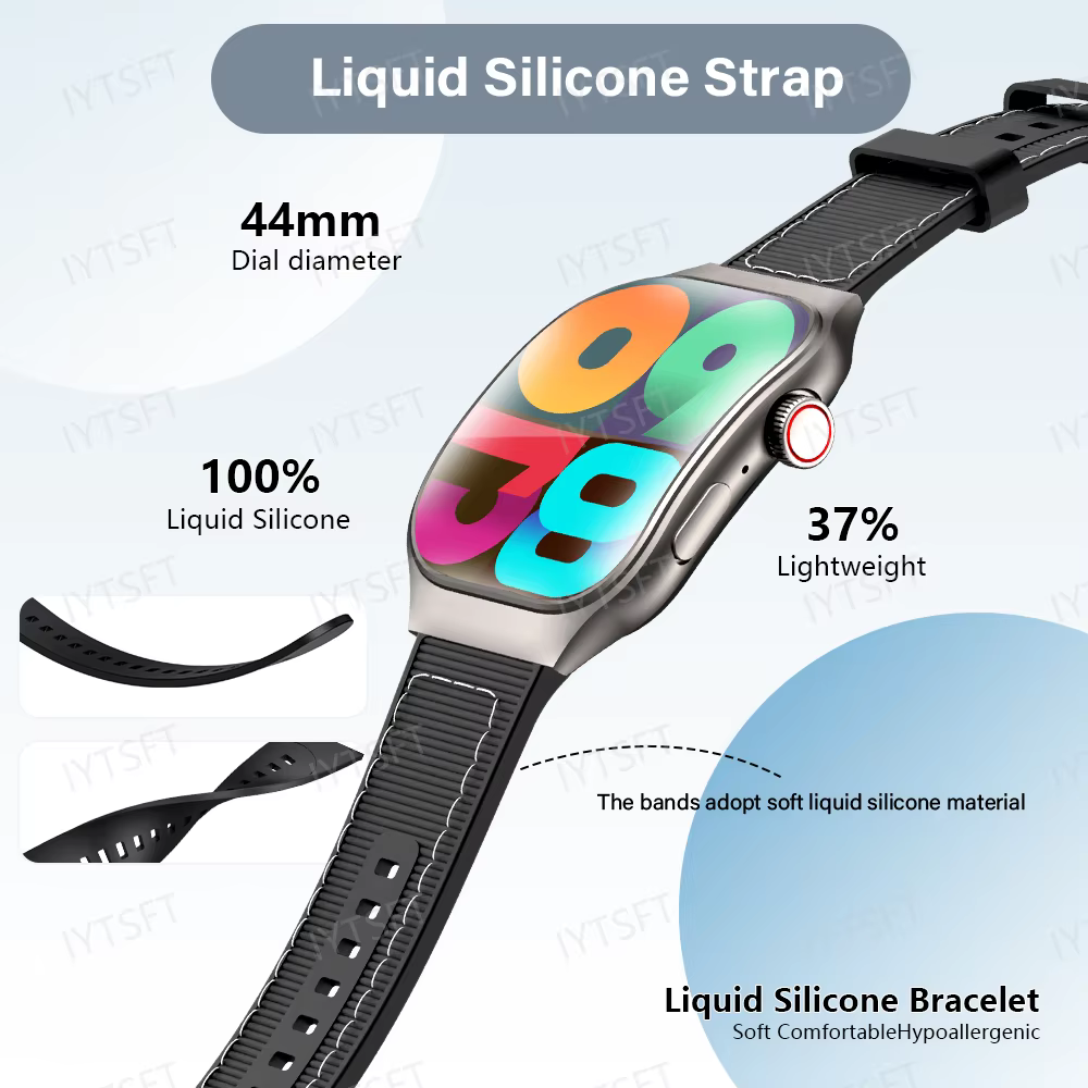 LAXASFIT nouveau écran incurvé montre intelligente pour femme 2.01 ''AMOLED HD