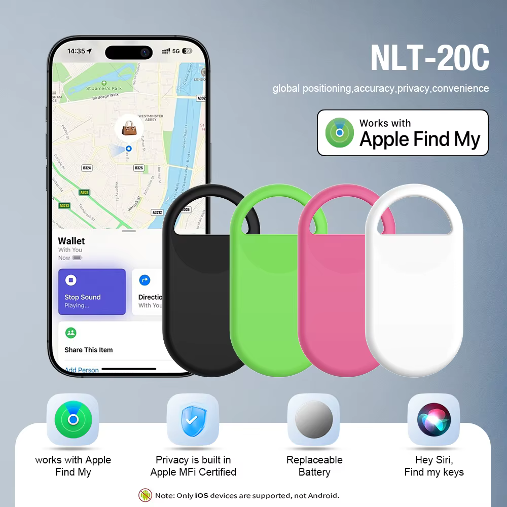 Traceur GPS Bluetooth intelligent pour iOS