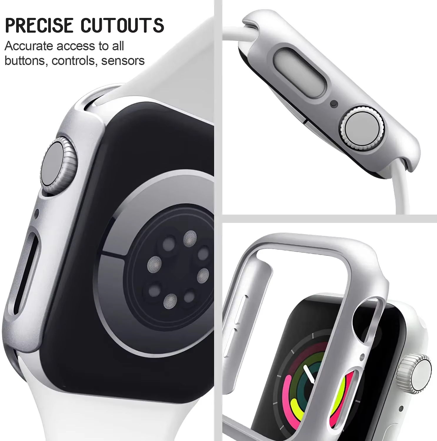 Coque pour Apple Watch 45mm 41mm 40mm 44mm 42mm 46mm