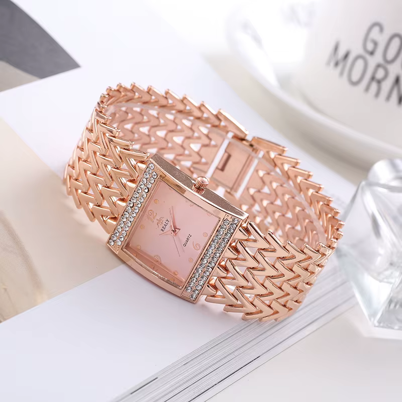UTHAI W32 femmes mode montres à Quartz européen américain dame Bracelet montre diamants horloge fille montre-Bracelet bijoux