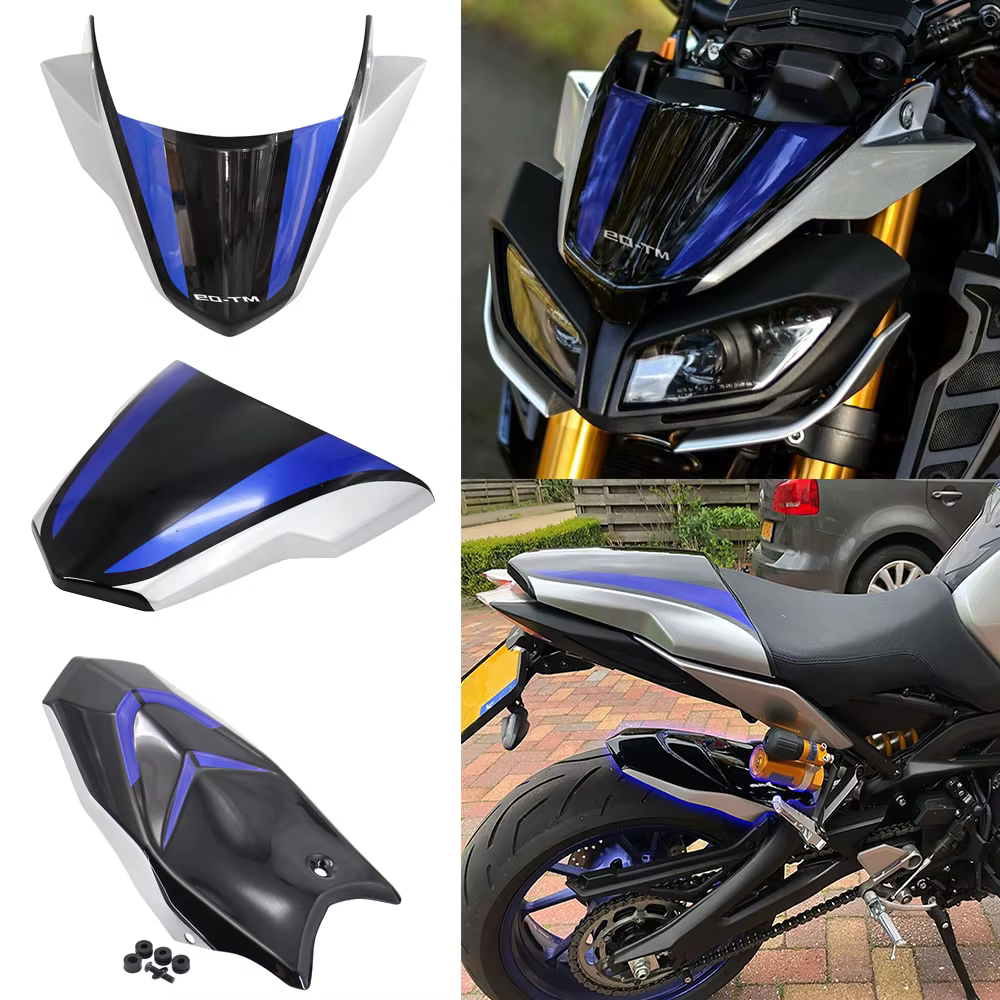 2019 2020 nouveaux accessoires de moto pour YAMAHA MT09 garde-boue arrière déflecteur de pare-brise MT-09 MT 09 couverture de siège arrière carénage