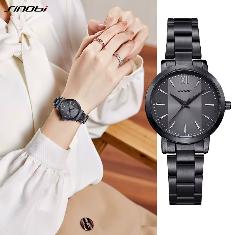 Sinobi-Montres à quartz élégantes pour femmes